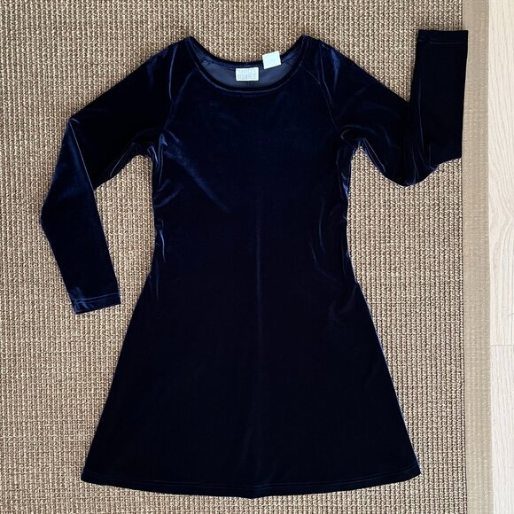 Moda International Vintage Velvet Dress - Picture 1 of 5